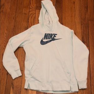 Nike Big Girls Green Hoodie Sweatshirt Size L